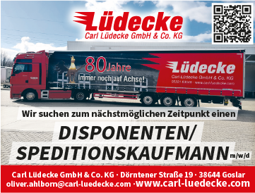 Bild Stelleanzeige Disponent