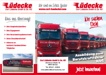 Flyer Ausbildung Berufskraftfahrer